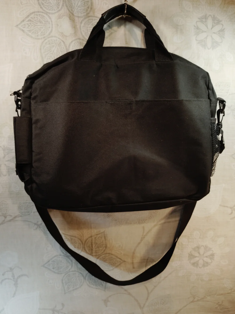 Black Laptop Bag for Men - Professional Messenger With Astro Logo